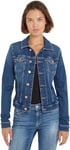 Tommy Jeans Women's Vivianne SKN Jacket BH0151 DW0DW17959, Denim Medium, XS