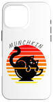 Coque pour iPhone 16 Pro Max Munchkin, chat, tasse à thé, chaton, mignon