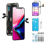 Mobilevie Ecran pour iPhone X Noir: Vitre Tactile + OLED Original Assemblé sur Chassis