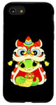 Coque pour iPhone SE (2020) / 7 / 8 Happy Lunar Chinese New Year 2025 Cute Baby Snake Dragon