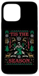 iPhone 13 Pro Max 'Tis the Season Deer Hunter Ugly Christmas Sweater Party Case