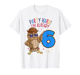 Party Hard Im Six 6th Birthday Shirt Boy T-Shirt