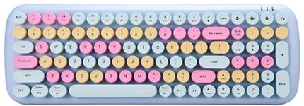 Mofii Candy BT trådløst tastatur (amerikansk layout) - Blå