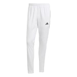 adidas Men's Club Tennis 3-Stripes Knitted Pants, White, XS