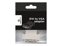 Cablexpert - Vga-Adapter - Hd-15 (Vga) (Hona) Till Dvi-A (Hane) - Tumskruvar