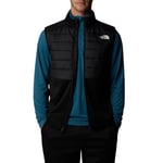 THE NORTH FACE Men's Reaxion Hybrid Gilet, Tnf Black/Asphalt Grey, S