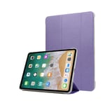 Apple iPad Pro 11 inch (2018) kolmio taivutettava synteetti nahkainen suojakotelo - Violetti