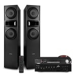 SHF700B Floor Standing Tower Speaker System with DAB+, CD and AD200B Amplifier