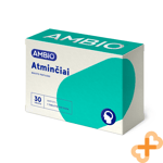 AMBIO Memory Support Supplement 30 Tablets Vitamin B6 B12 C Zinc Selen Manganese