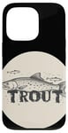 Coque pour iPhone 13 Pro Bonne saison de pêche avec ce costume de truite cool