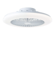 Brilliant Lighting Salerno Semi Flush LED Ceiling Fan Light