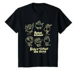 Youth Roobarb & Custard Birds Of A Feather Light Print Kids T-Shirt