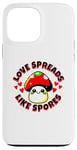 iPhone 13 Pro Max Love Spreads Like Spores Cute Funny Kawaii Mushroom Case