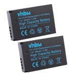 2x Battery for Canon PowerShot SX70 HS 650mAh