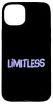 iPhone 15 Plus One Word Funny Text Design Of Limitless Quotes Case