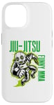 Coque pour iPhone 14 Robot spatial de combat Jiu-Jitsu, MMA, Grappling, Muay Thai