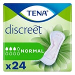 Pehmusteet vuotoja vastaan ​​Discreet Normal Tena, 24 kpl