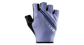 Gants courts femme castelli dolcissima 2 violet