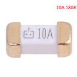 10 ST Guldfot 1808 125v 0451 SMD snabbblåsa ultrasnabba säkringar 10A 1808