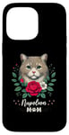 iPhone 14 Pro Max Roses Flowers Napoleon Mom Minuet Cat Case