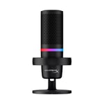 HyperX DuoCast RGB USB Condenser Microphone - Black