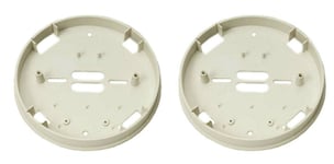 2 X Kidde Smk4896 Surface Mounting Pattress Plate For Kf10 Kf20 Kf30 Alarms