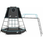 Aire de jeux metal explorer Tp Toys black edition tour / tapis explorer / pont de singe / piscine a balles h.201 cm