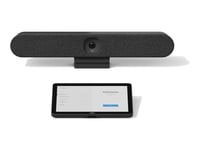 Logitech Tap IP Appliance Room Solutions Huddle + Small Rooms - Kit de vidéo-conférence (Logitech Rally Bar Huddle, Logitech Tap IP) - graphite