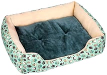 XiYou Pets Beds Deluxe Soft Dog,Mat Kennel Soft Warm Dog Puppy Supplies Winter Warm House Waterproof Cloth Nest for Small Sleep Tools,D,Small