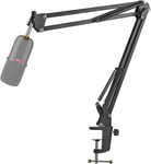 HyperX SoloCast Boom Arm Stand - Professional Studio Mic Stand Compatible with 