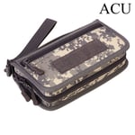 Tactical Handbag 6 inch phone Passport Travel Camo wallet Nylon Purse Molle bag