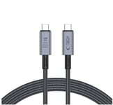 Tech-Protect USB-C til USB-C PD-kabel 240W 8K@40Gbps 2m - Grå