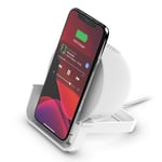 Belkin BoostCharge Wireless Charging Stand + Speaker - Vit