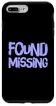 Coque pour iPhone 7 Plus/8 Plus People Funny Word Citations Two Words Of The Found Missing