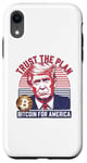 iPhone XR Trust The Plan Bitcoin For America Crypto Trump Design Case