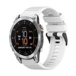 För Garmin Epix Gen 2 22mm horisontell textur watch med borttagningsverktyg White