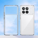 tectTech Xiaomi Poco X6 Pro Crystal Hybrid-skal, transparent