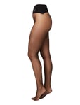 Beata Seamless Tights Black Swedish Stockings