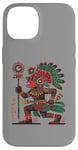 Coque pour iPhone 14 Xolotl, dieu gardien des enfers