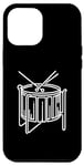 iPhone 12 Pro Max Steel Drums Line Art For Musicians Steel Drum Case