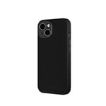 Coque pour iPhone 14 Napa  en Cuir Moshi Noir Minuit