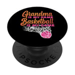 Basketball Bball Grandma Grandma Is My Name Basketball Is My PopSockets Adhesive PopGrip