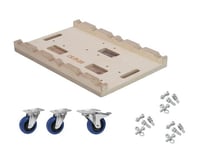 ALUTRUSS Truss Transport Board COMBI Decolock inkl.3 wheels, Transportplatta för Alutruss