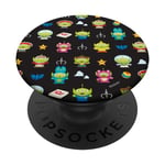 Pixar Toy Story Aliens Dress Up Pattern PopSockets PopGrip Interchangeable