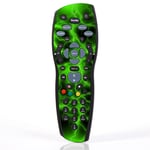 Green Lightning Electric Vinyl Skin Sticker for Sky+ Plus HD Remote Controller