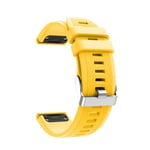 Eariy bracelet compatible with Garmin Forerunner 945 watch, replacement silicone soft watch band for adults men and women, comfortable and durable., yellow