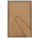 Billedrammer 3 stk. til bord 21x29,7 cm MDF sort