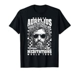 Funny Stoic Philosophy Marcus Aurelius Meditations Tour T-Shirt