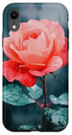 Coque pour iPhone XR Rose Aquarelle Rose Art Aquarelle Rose Floral