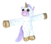 Wild Republic Hugger Polka À Licorne, Cadeau pour Bébés, Animal en Peluche, Jouet Écologique, Rembourrage Fabriqué à Partir de Bouteilles d’Eau Recyclées, 20 cm